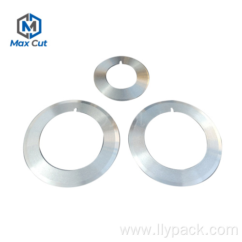 Disc-shaped Tungsten Steel Heat Seal Cotton Slitter Blade